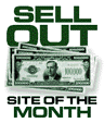 GRAPHIC IMAGE 'Sell Out Site Of The Month'