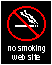 GRAPHIC IMAGE 'No Smoking Web Site'