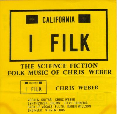 outside cover: I Filk, Chris Weber
