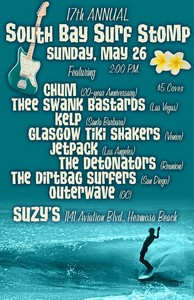 17th Annual South Bay Surf Stomp, May 26, 2019